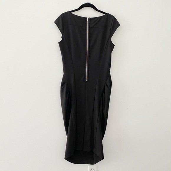 Cynthia Steffe Wool Midi Pencil Dress - Picture 5 of 9